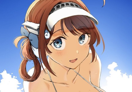 【艦これ】真夏の水着長鯨ちゃん　他
