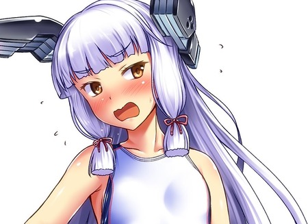 【艦これ】叢雲+競泳水着＝(ﾟ∀ﾟ)！？ な、何なの…この水着はっ！！　他