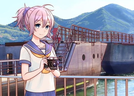 【艦これ】青葉とコンクリート船「武智丸」を見に行ってきました。　他