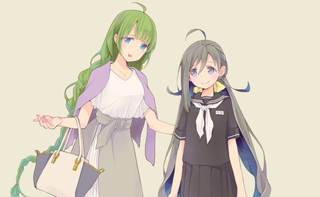 【艦これ】セーラー服清霜と夕雲ママ　他