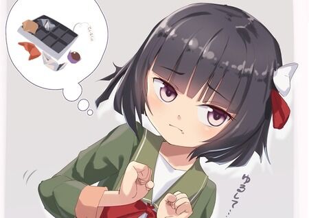 【艦これ】執務室の戸棚にあったおやつをこっそり食べてしまったので、あざとめの謝罪を試みる石垣ちゃん　他