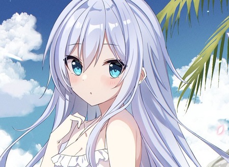 【艦これ】砂浜の白ワンピ響　他