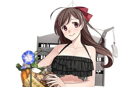 【艦これ】間宮さんも水着になろう？って言うと「こんなおばさんでもいいの？」って言ってあの際どい水着見せてくるんだ　他、間宮さんイラストスレ