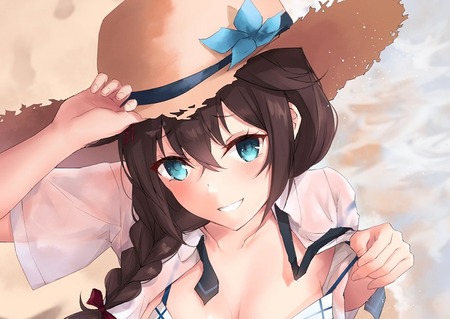【艦これ】改三水着時雨ｴｯｯｯｯ　他、水着mode時雨改三イラストまとめ