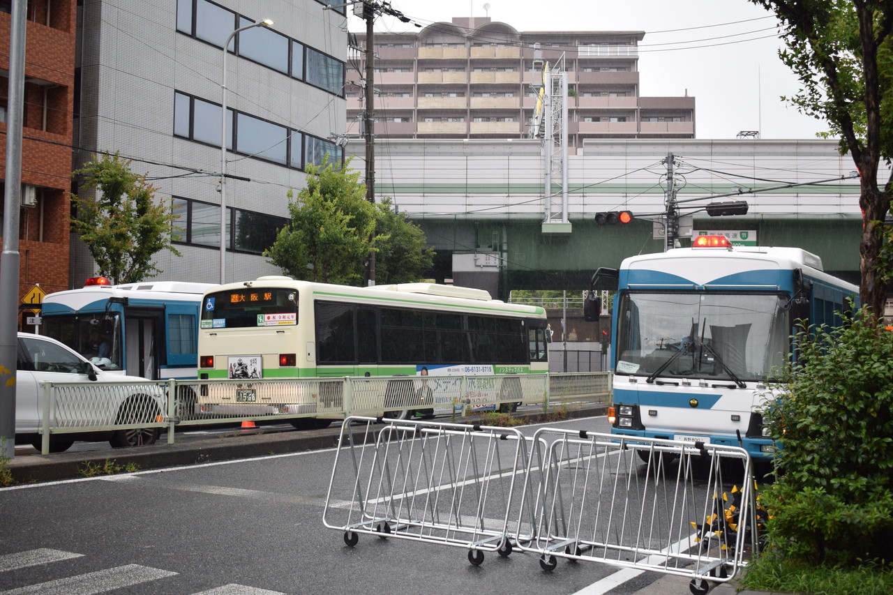 G20「大阪サミット」開催期間中の大阪シティバス : エスラインナ