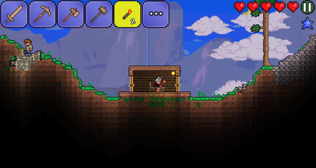 家の建築を始めましょう アンドロイド英語版テラリア Terraria 情報局