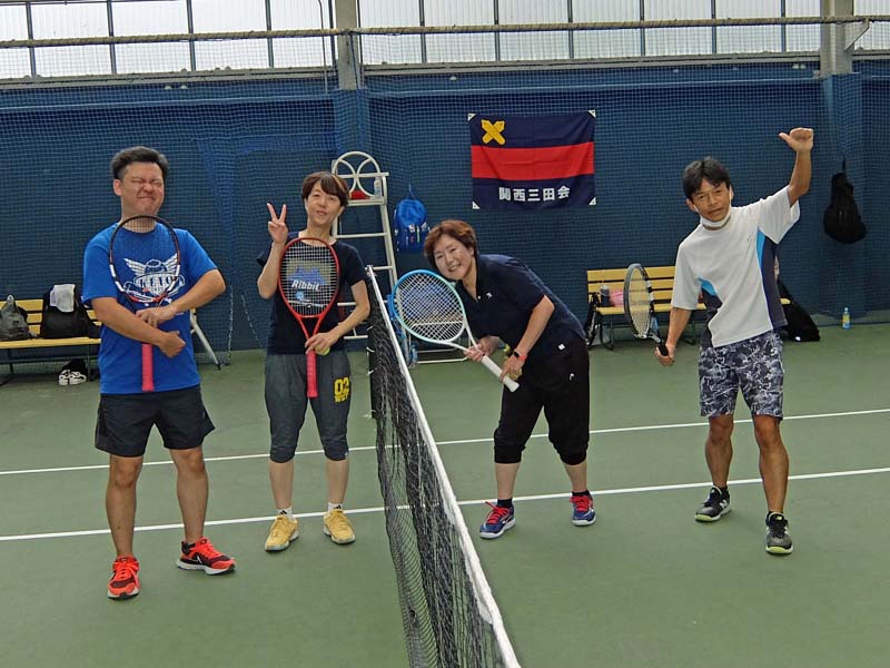 関西B級テニス三田会 : 2025.08 関西B級テニス三田会