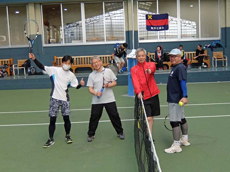 関西B級テニス三田会 : 2025.01 関西B級テニス三田会