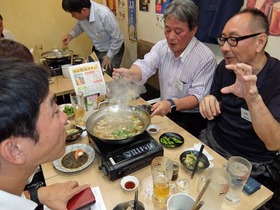 関西B級グルメ三田会 : 2025.10 もつ鍋in神戸