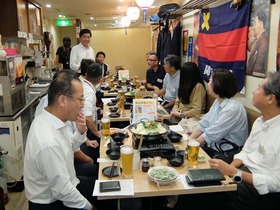 関西B級グルメ三田会 : 2025.10 もつ鍋in神戸