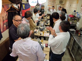 関西B級グルメ三田会 : 2025.10 もつ鍋in神戸