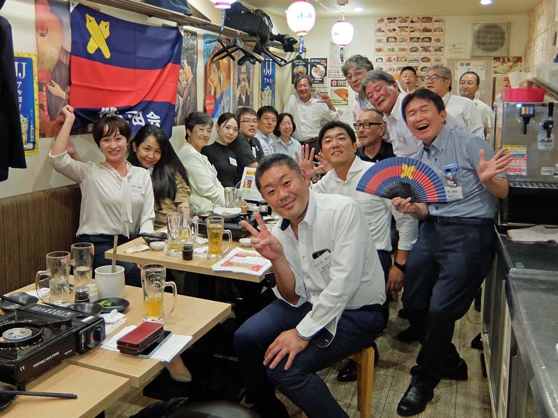関西B級グルメ三田会 : 2025.10 もつ鍋in神戸