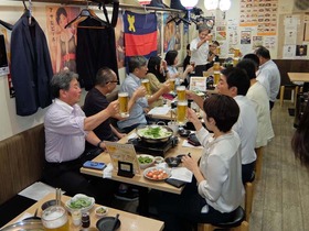 関西B級グルメ三田会 : 2025.10 もつ鍋in神戸