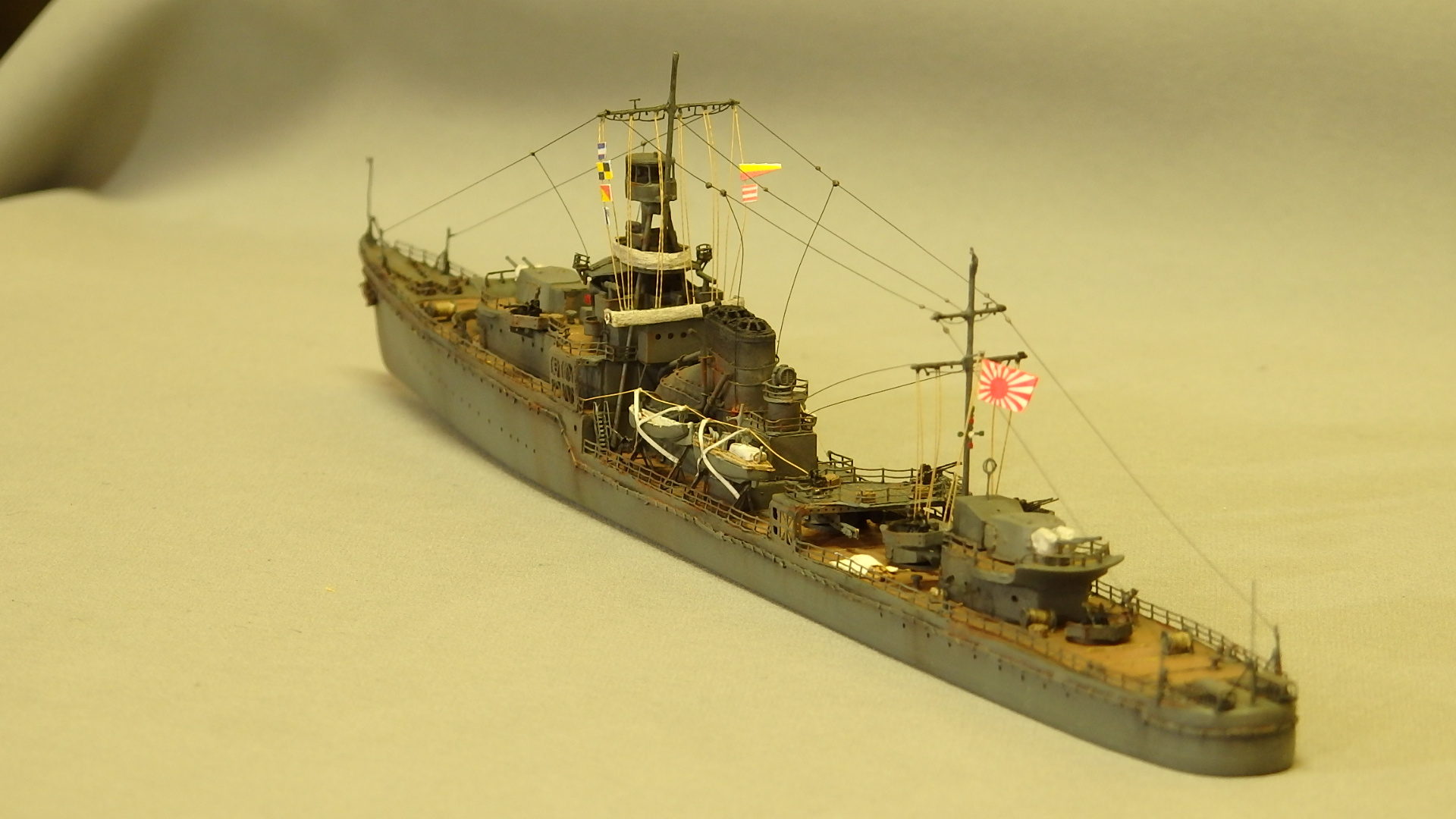 軽巡 夕張 作ってみた ペロリストサトシ模型工房