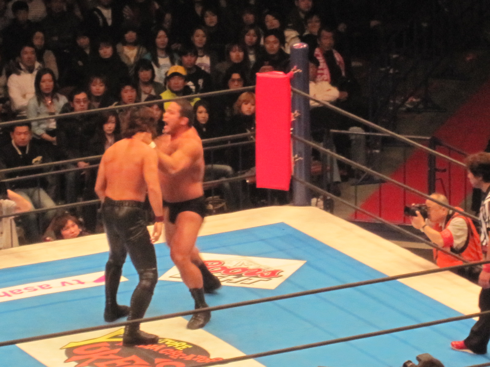 新日本プロレス両国大会 第二弾 中邑真輔vs中西学 台湾南部ぐらしのweblog
