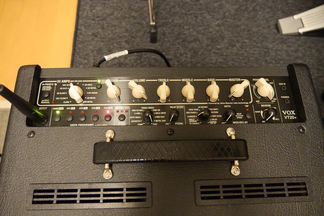 VOX Valvetronix VT20+ : オレのブロローグ