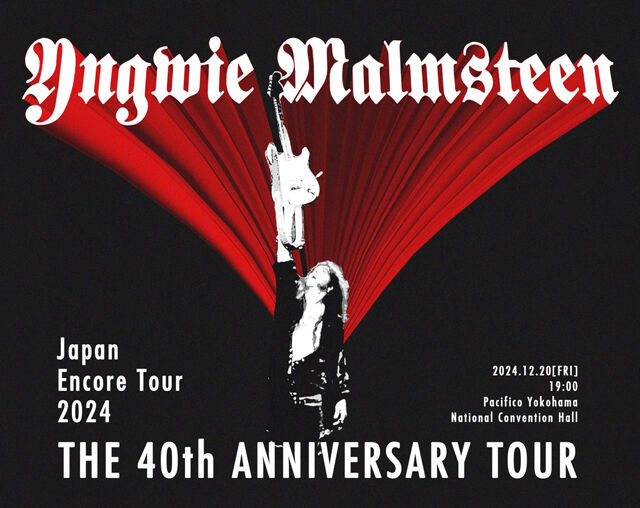 ミュージック YNGWIE MALMSTEEN / Japan Tour 2024 backend=imagemagick;version=1;