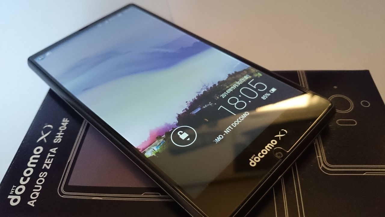 Aquos Zeta Sh 04f 開封 社会人のガジェットまみれな日々