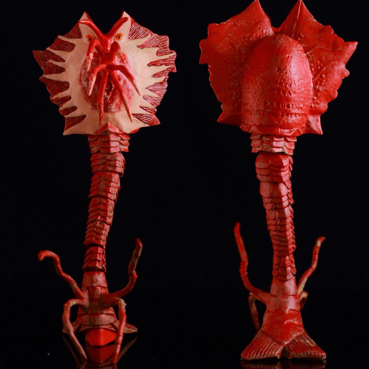 M1号　ビラ星人　ウルトラセブン　スタンダードサイズ　薄橙色成型　ソフビ M1号 ビラ星人 ウルトラセブン スタンダードサイズ 薄橙色成型 ソフビ