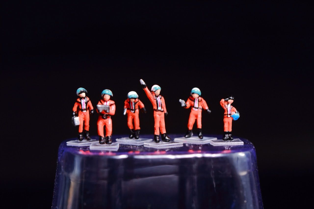 Nゲージ】ジオラマキャラクターズ 科学特捜隊&ウルトラ警備隊 レビュー