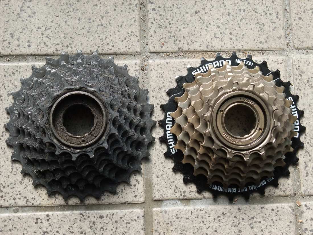 スプロケとチェーン交換 11年1月 Kanz1127のブログ