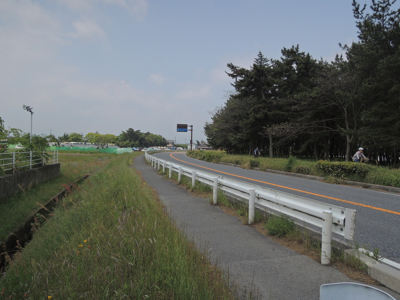 カフェカブ京都 大津湖岸なぎさ公園 市民プラザへの道 湖岸道路編 あさぼらけ カフェカブ京都 大津湖岸なぎさ公園 市民プラザへの道 湖岸道路編 あさぼらけ