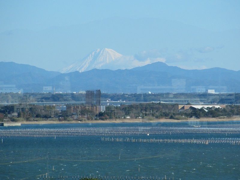 今だから 浜名湖から富士山 よく見えます 浜名湖かんざんじ温泉観光協会blog