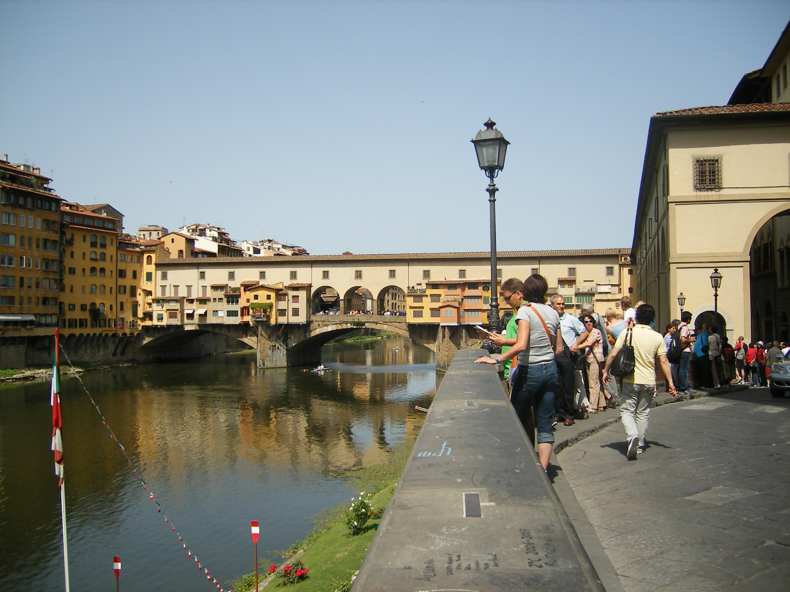 イタリアの風景 ヴェッキオ橋 カンマネの安心できるかわからないブログ