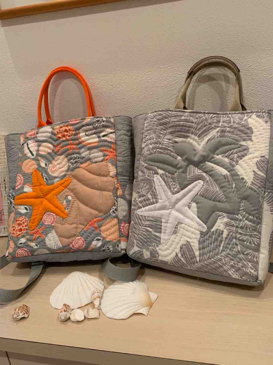 ハワイアンキルト リュック 