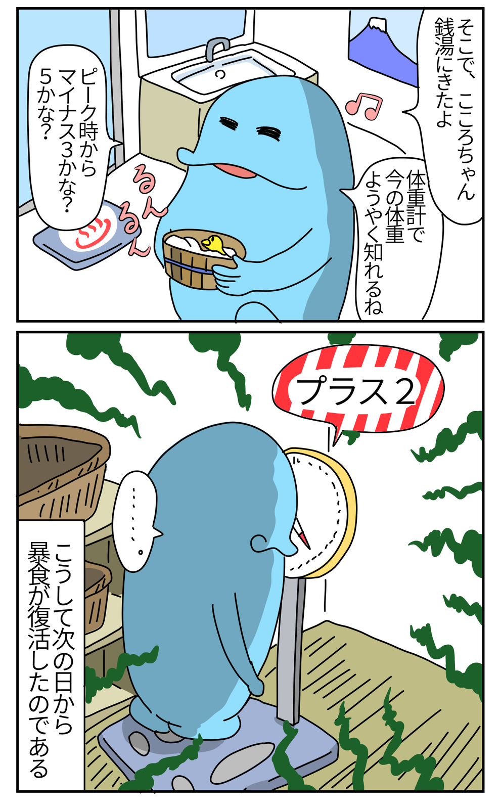 漫画 私がダイエットを辞めた理由 顔と心の毎日 By表こころ