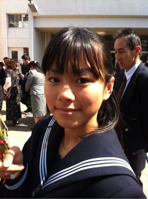 ひなた卒業式 かおりんgo