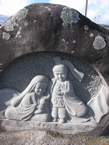信州 安曇野 道祖神