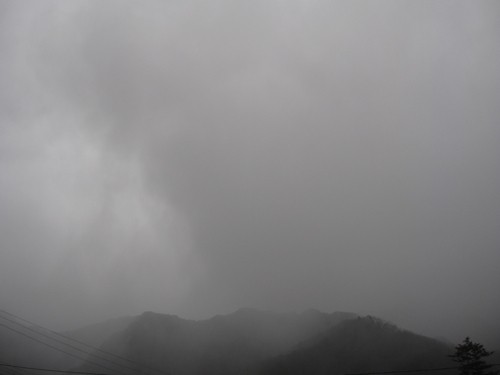 信州 長野県 生坂村 初雪