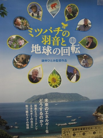 信州 長野県 長野市 ミツバチの羽音と地球の回転