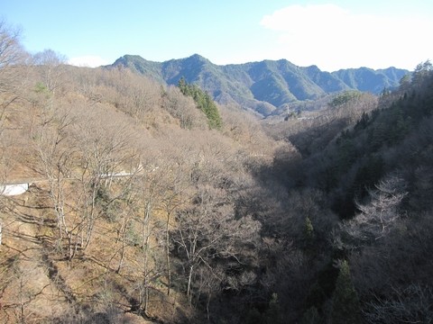信州 長野県 生坂村 吊り橋