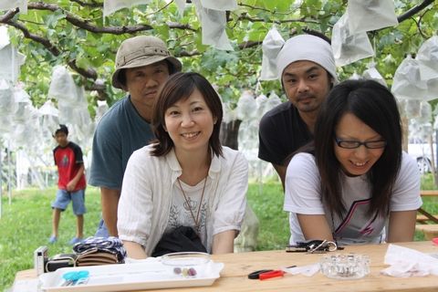 信州 長野県 生坂村 巨峰狩り ぶどう狩り 季来里ふぁーむすずき