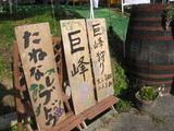 信州 長野県 生坂村 ぶどう園