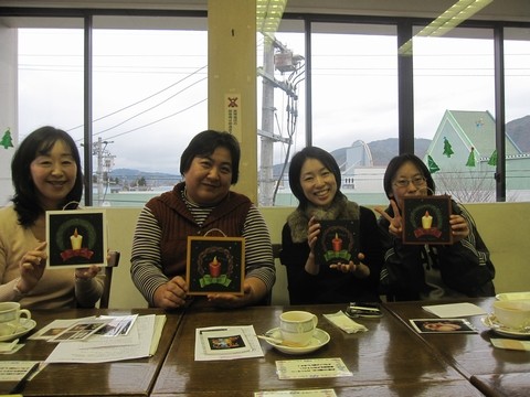 信州 長野県 須坂 チョークアート