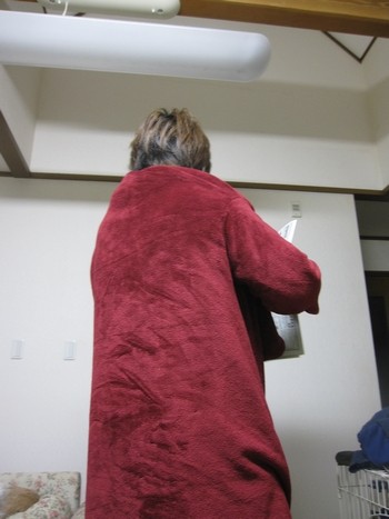 着る毛布