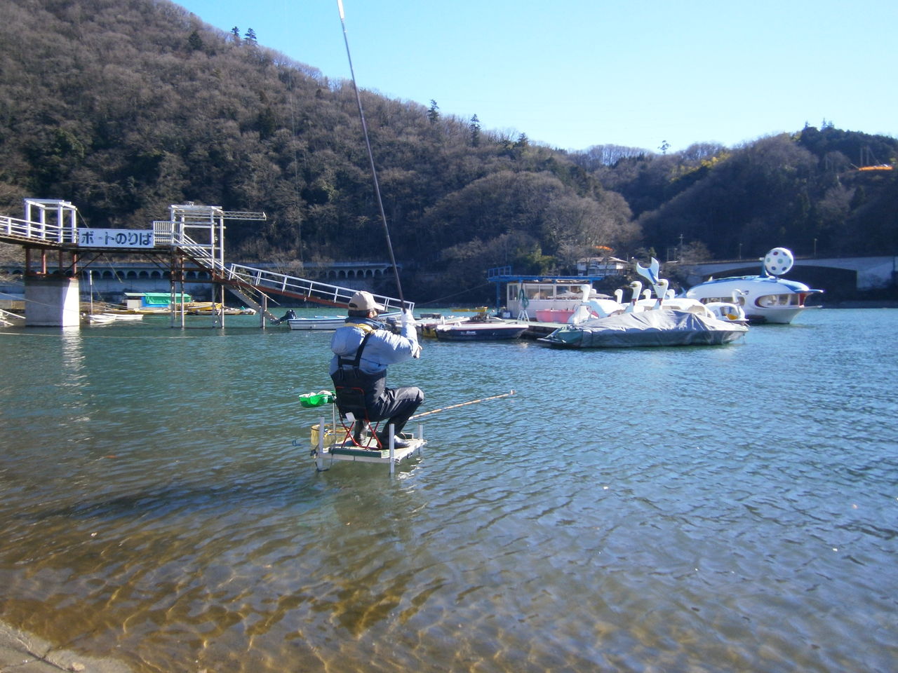 1 12 月 相模湖 丘釣り Diy芝植え偏 マイリーちゃんのヘラ日記