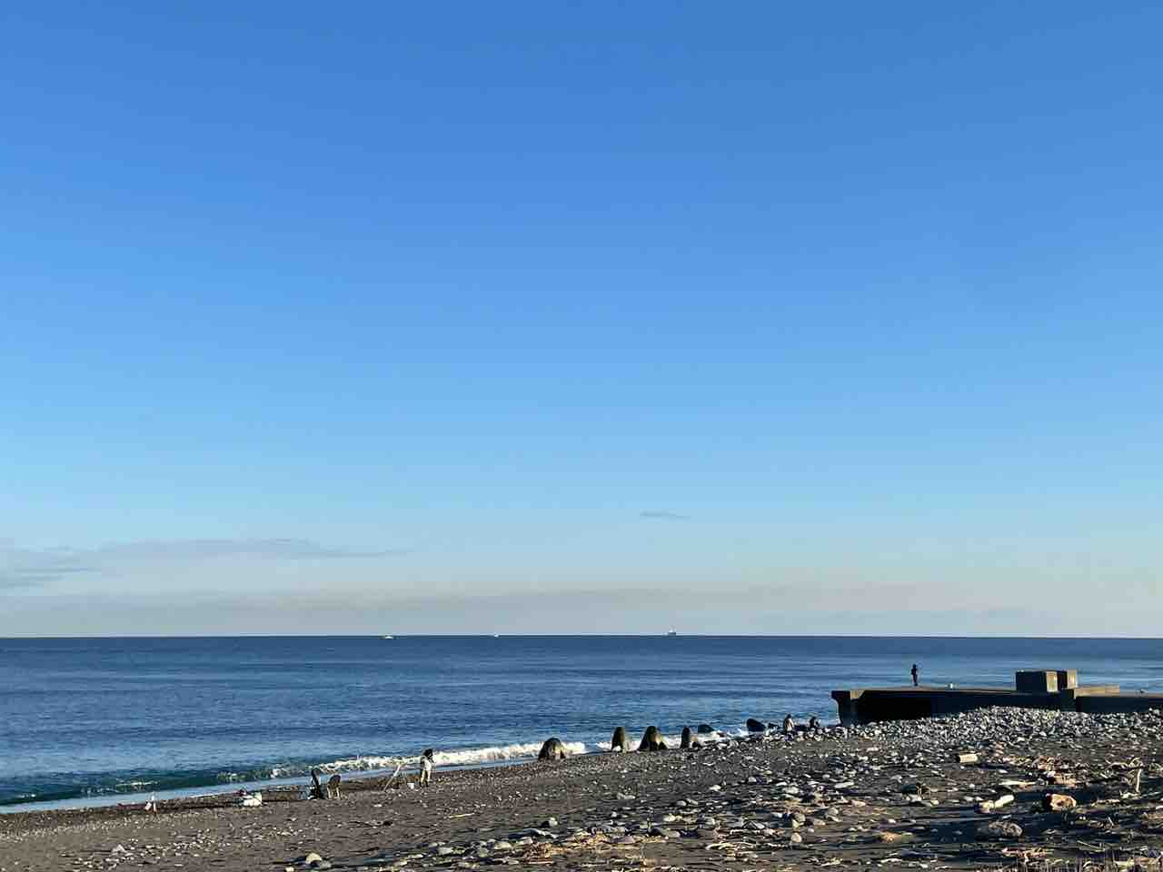 朝のヒスイ海岸（須沢海岸） : 吹奏楽〜楽長の独り言(クラシックなやつ)