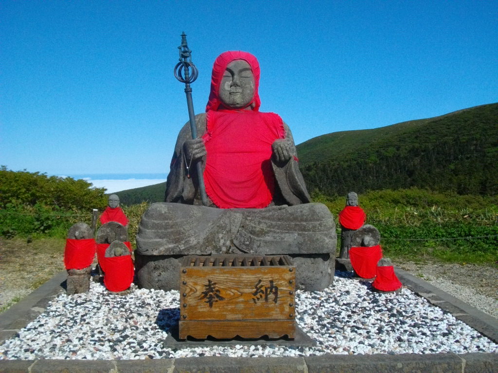 蔵王地蔵尊様です 蔵王温泉スキー場河童のスキー 蔵王地蔵尊様です 蔵王温泉スキー場河童のスキー