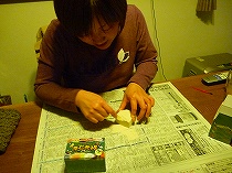 発掘中・・・