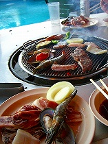焼け焼け〜!