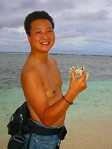 カニ発見!