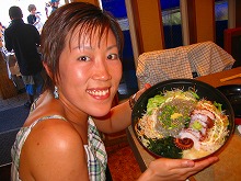 たこ生しらす丼