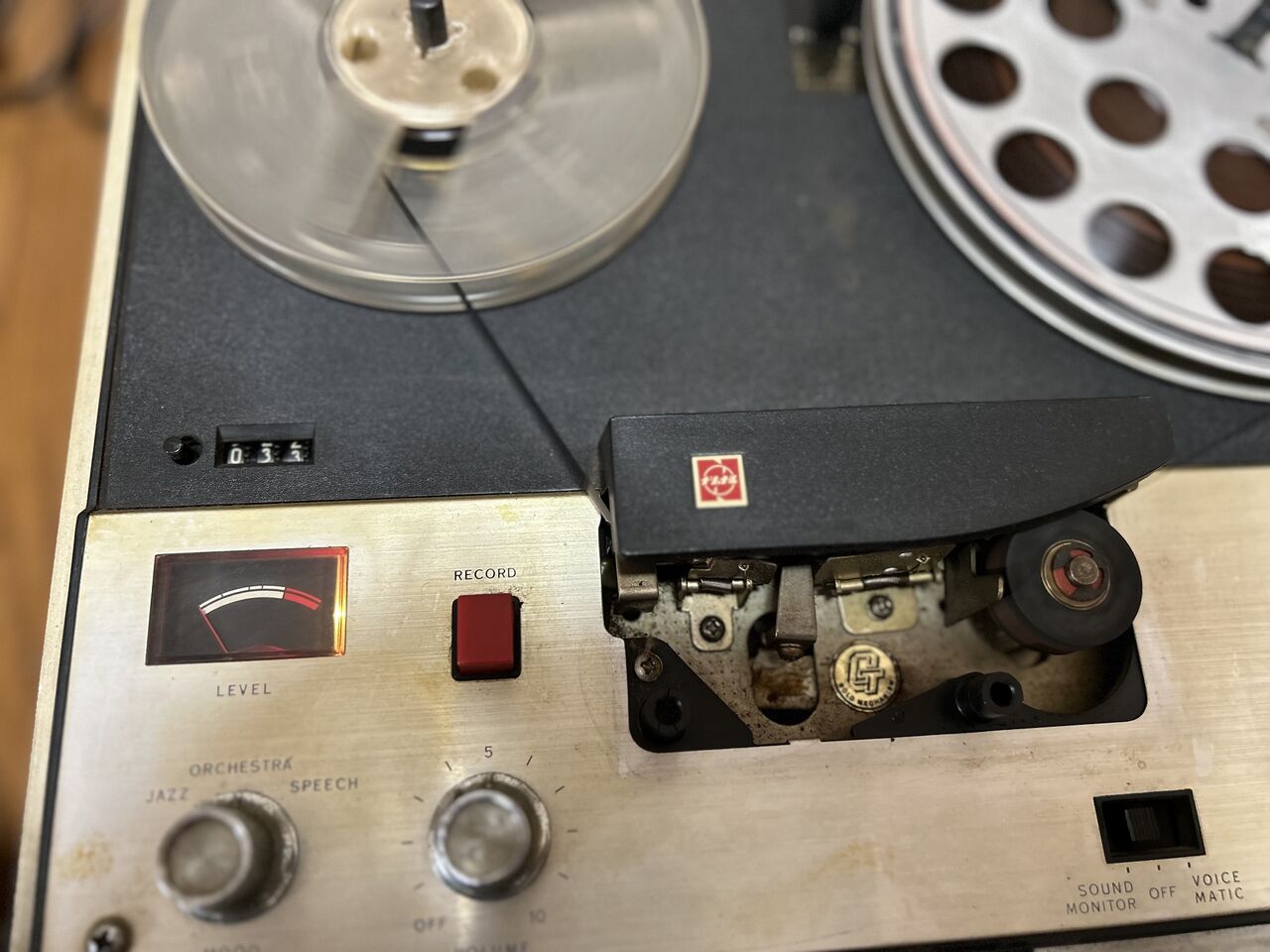 ナショナルオープンリールテープレコーダー RQ-706 修理 : audio audio