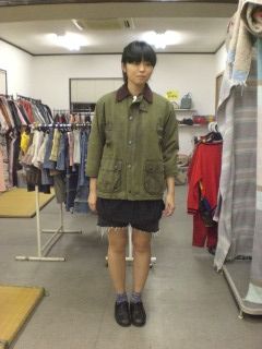 Mc Orvis Kidsワックスコットンジャケット Barbour Border Kapre