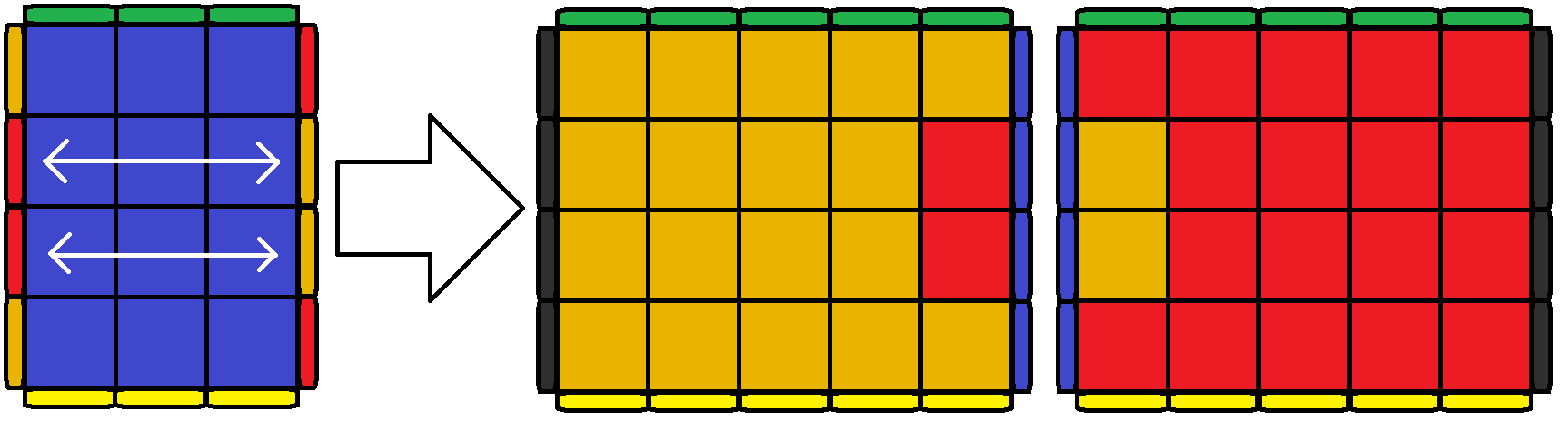 3x4x5のパリティ操作 ちゃんと解説 ルービックキューブ Karabendayo