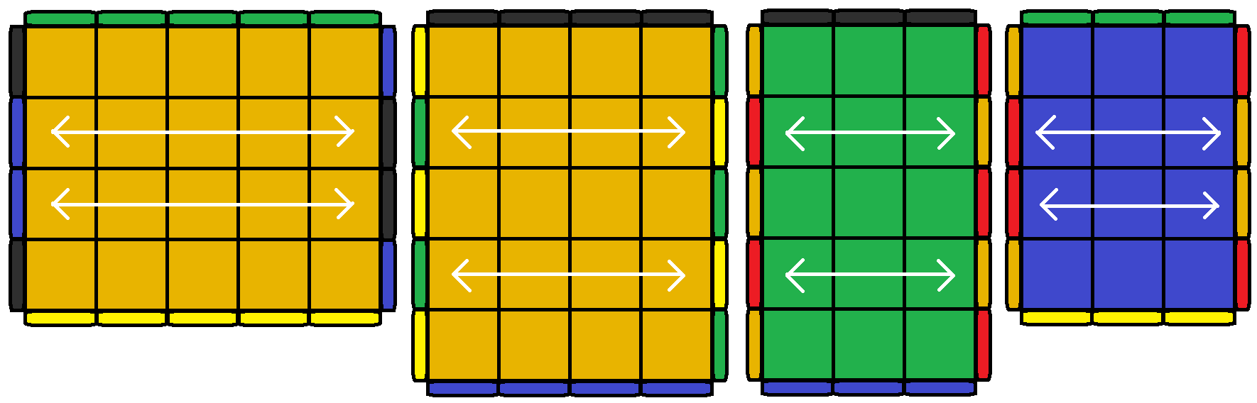 3x4x5のパリティ操作 ちゃんと解説 ルービックキューブ Karabendayo